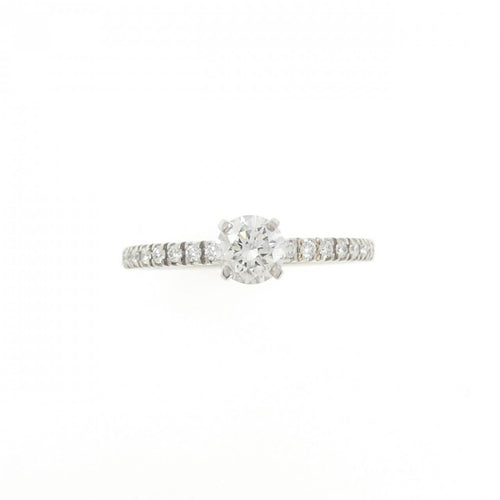 Boucheron Platinum Diamond Ring Size 47