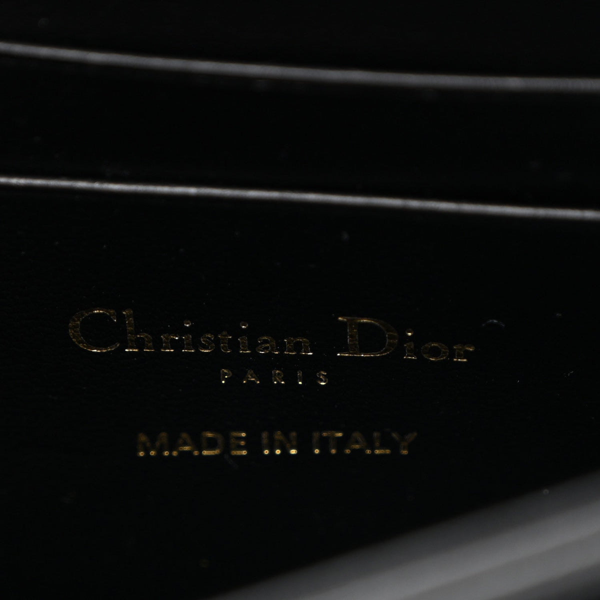 Patent Cannage Mini My Dior Bag Black