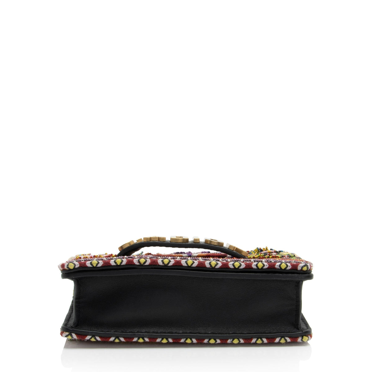 Dior Leather Beaded J'adior Flap Bag (SHF-bgcNXp)