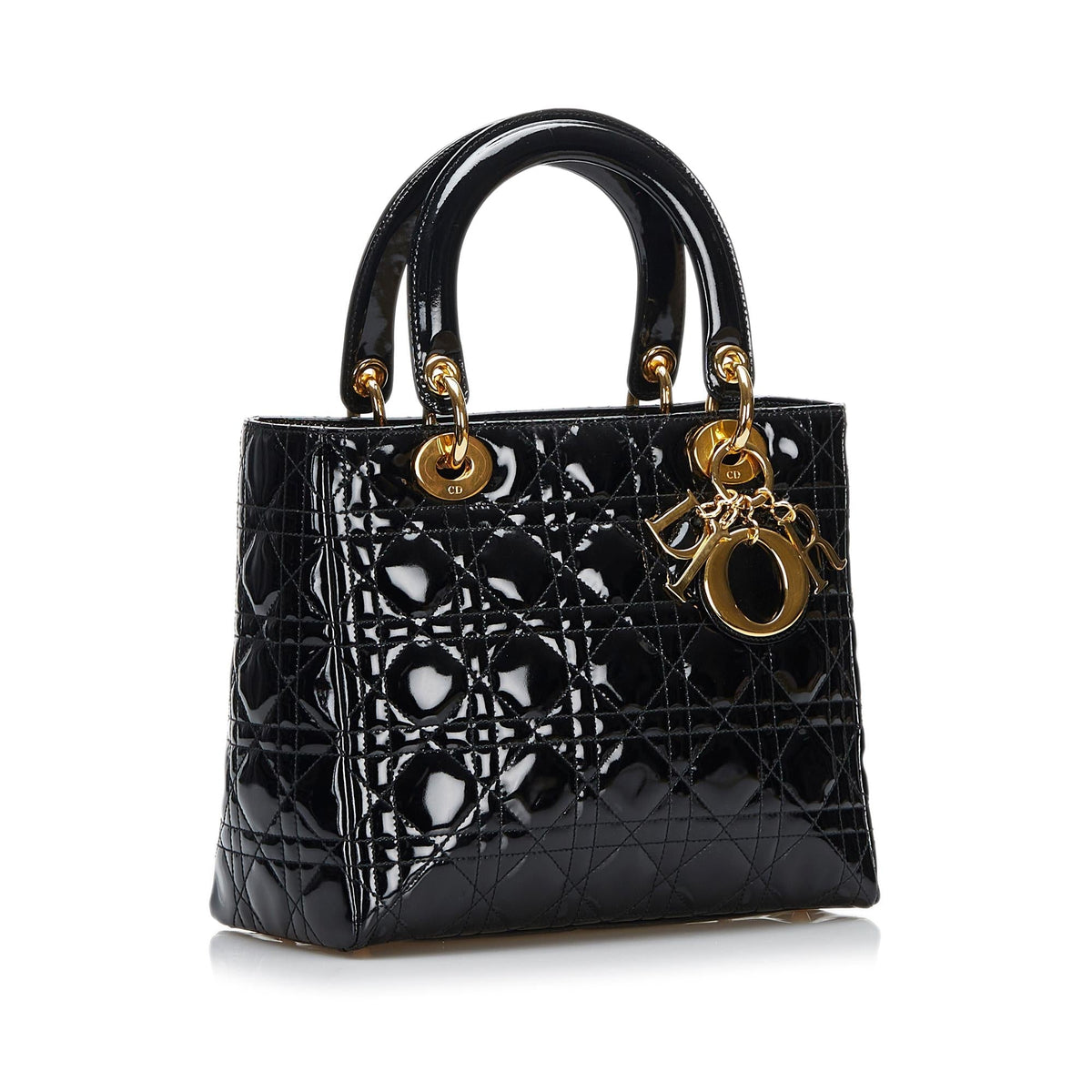 Dior Lady Dior Leather Mini Handbag