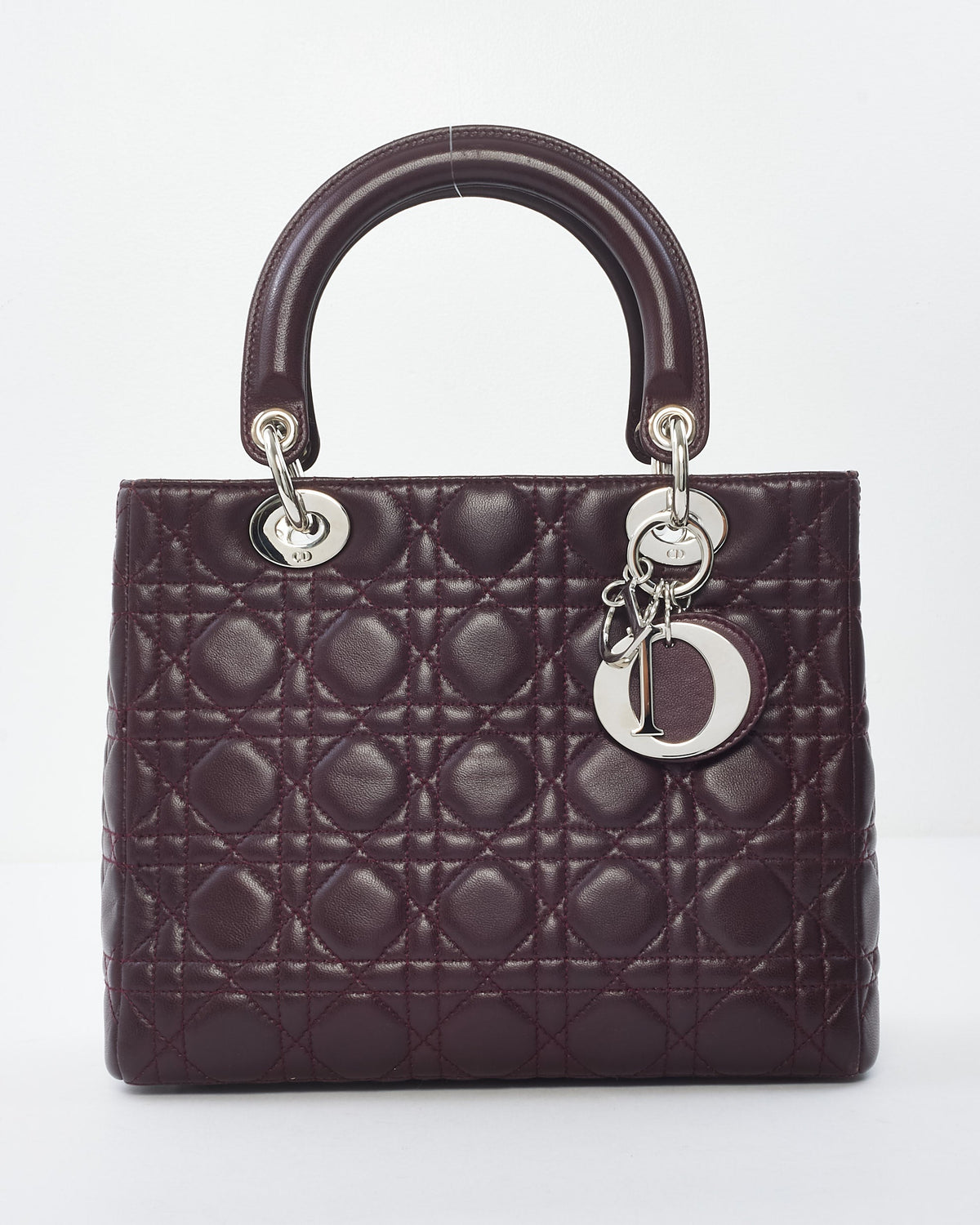 Dior Lady Dior Leather Handbag