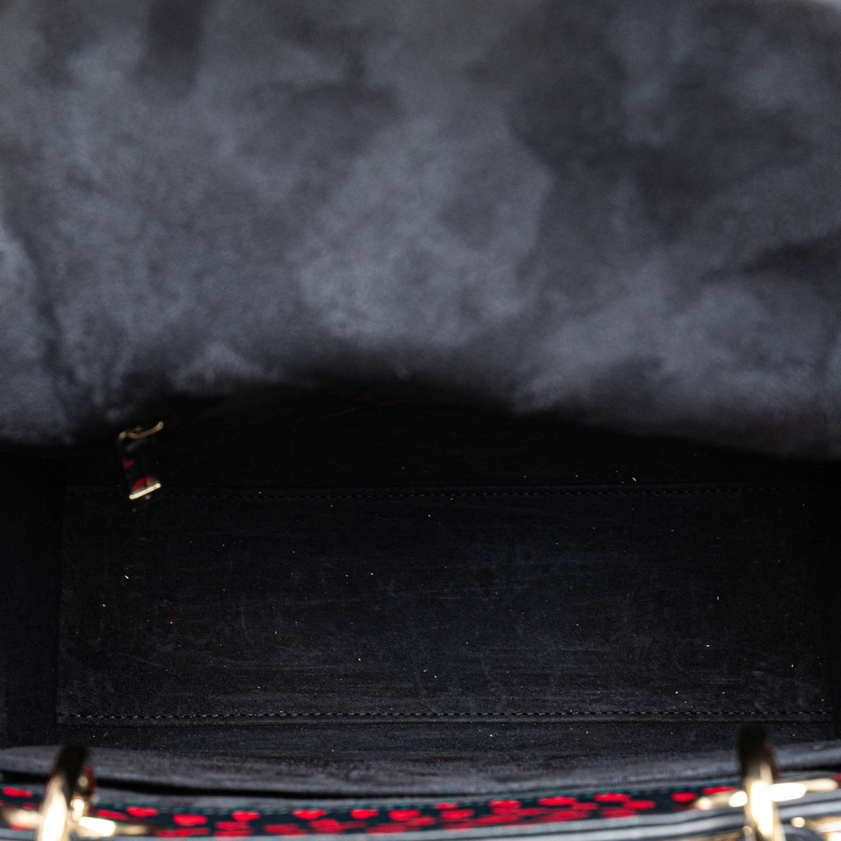 Dior Lady Dior Leather Handbag