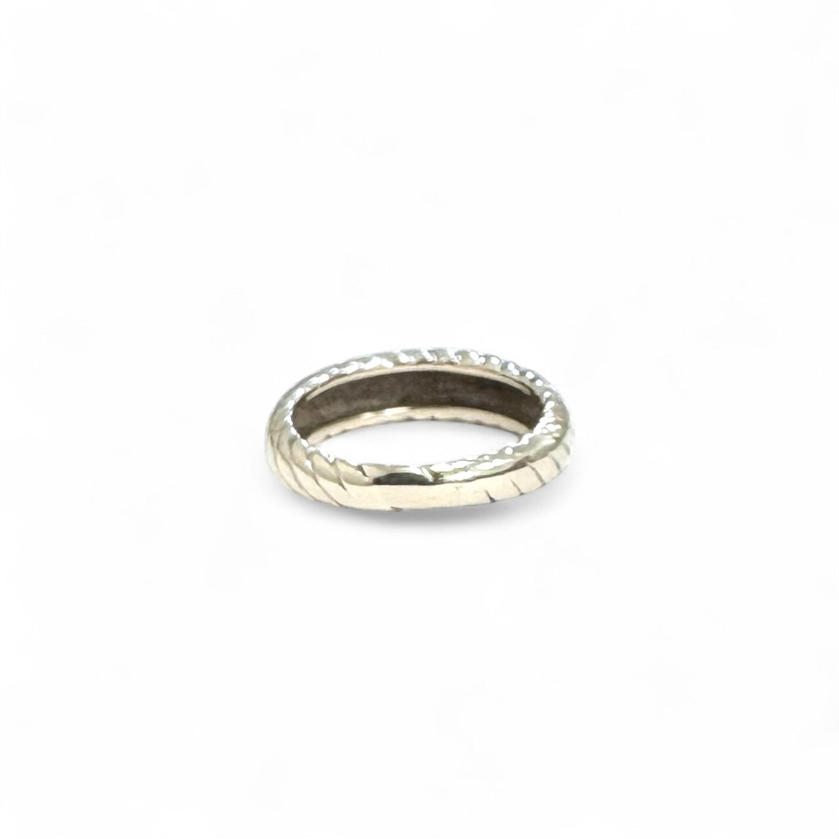 Bague BOUCHERON torsadé en or gris