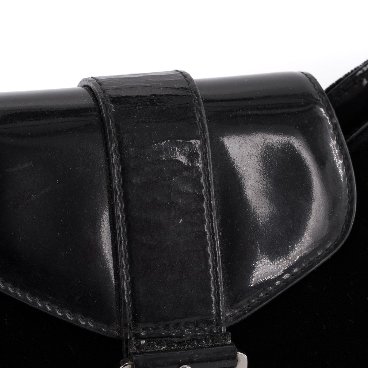 DIOR - Vintage Black Velvet Street Chic Dior Handbag